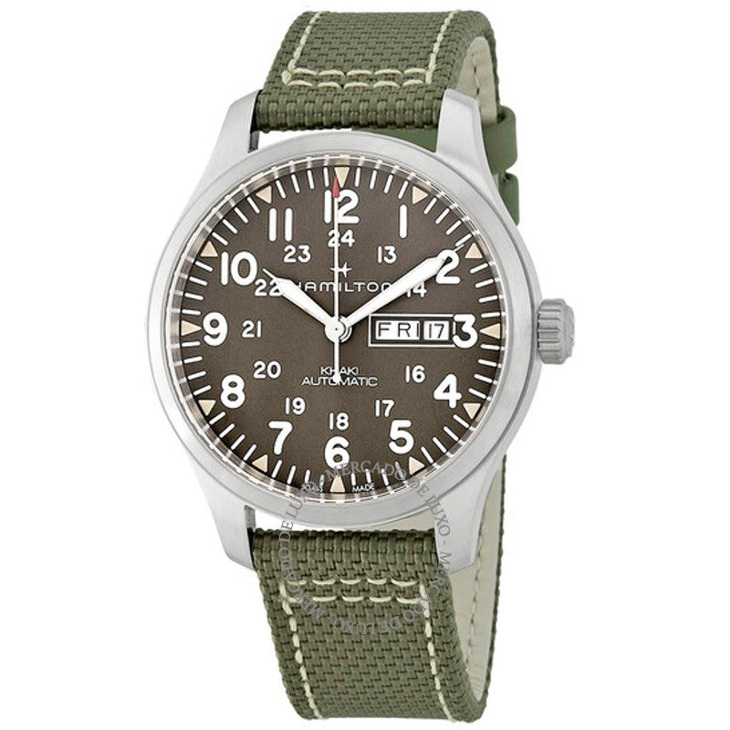 Relógio Khaki Field Automático Mostrador Cinza 42 mm - Mercado de Luxo - O Maior E-Commerce de Bens, Produtos e Serviços de Luxo do Brasil.