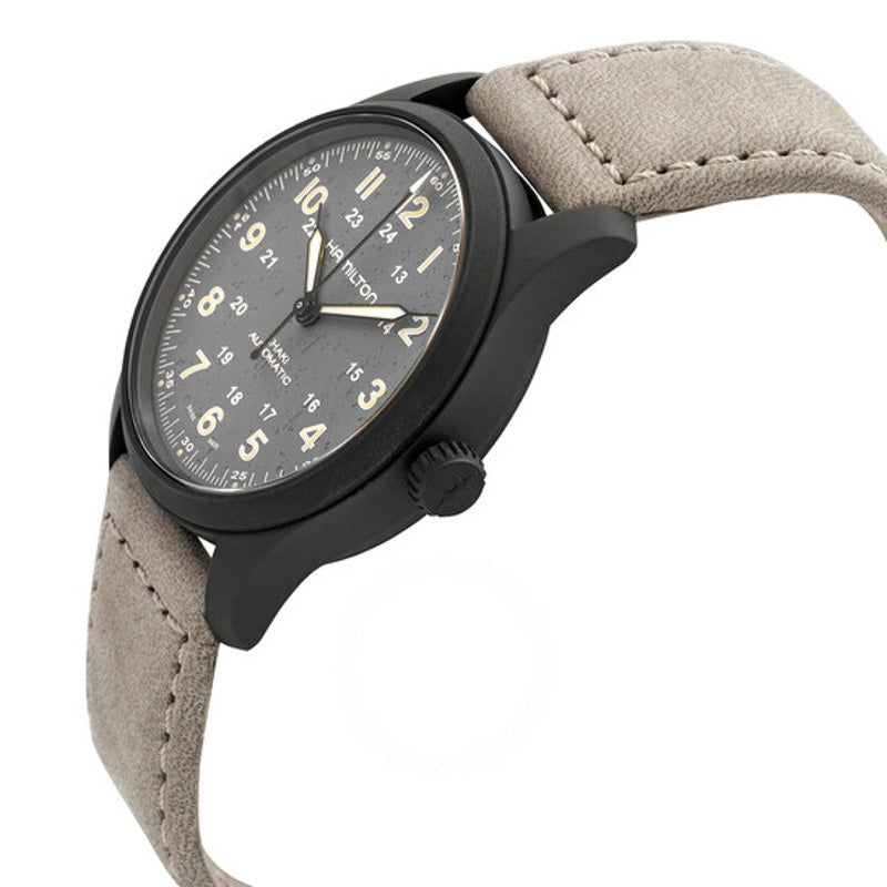 Relógio Khaki Field Automático Mostrador Cinza 38 mm - Mercado de Luxo - O Maior E-Commerce de Bens, Produtos e Serviços de Luxo do Brasil.