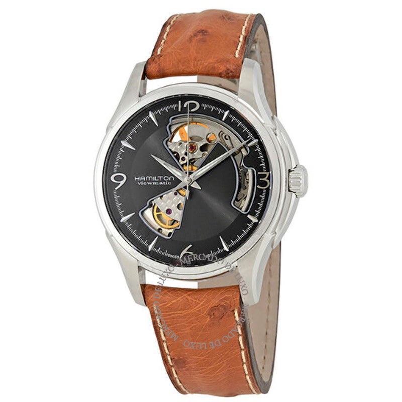 Relógio Jazzmaster Open Heart Automático 40 mm - Mercado de Luxo - O Maior E-Commerce de Bens, Produtos e Serviços de Luxo do Brasil.