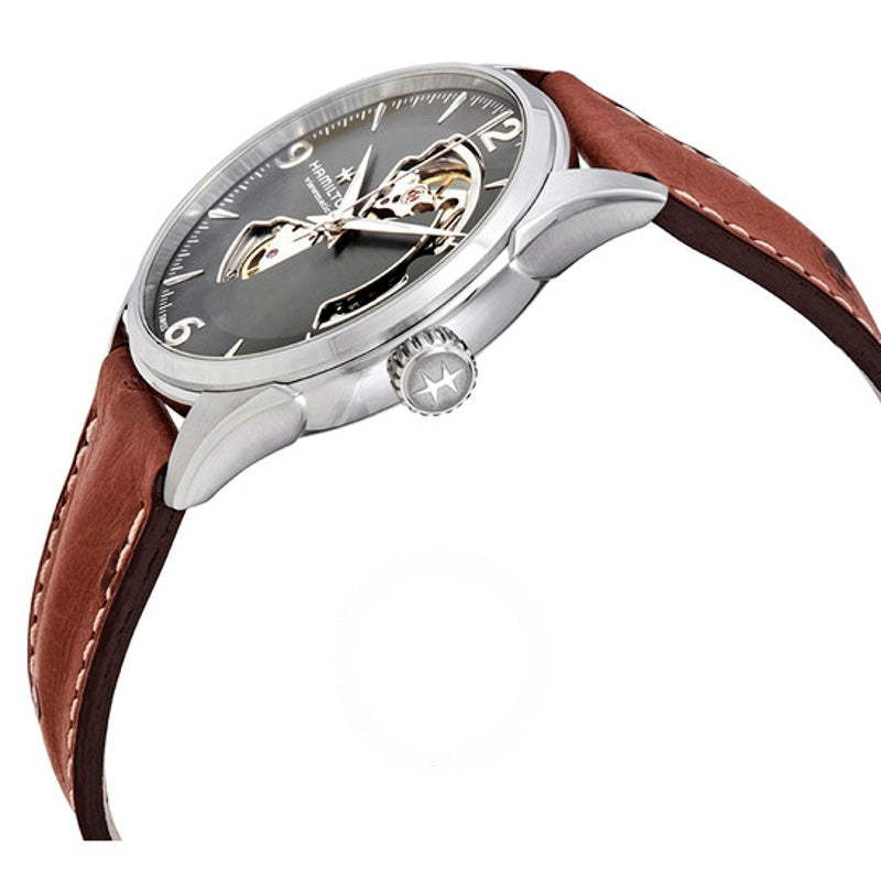 Relógio Jazzmaster Open Heart Automático 42 mm - Mercado de Luxo - O Maior E-Commerce de Bens, Produtos e Serviços de Luxo do Brasil.