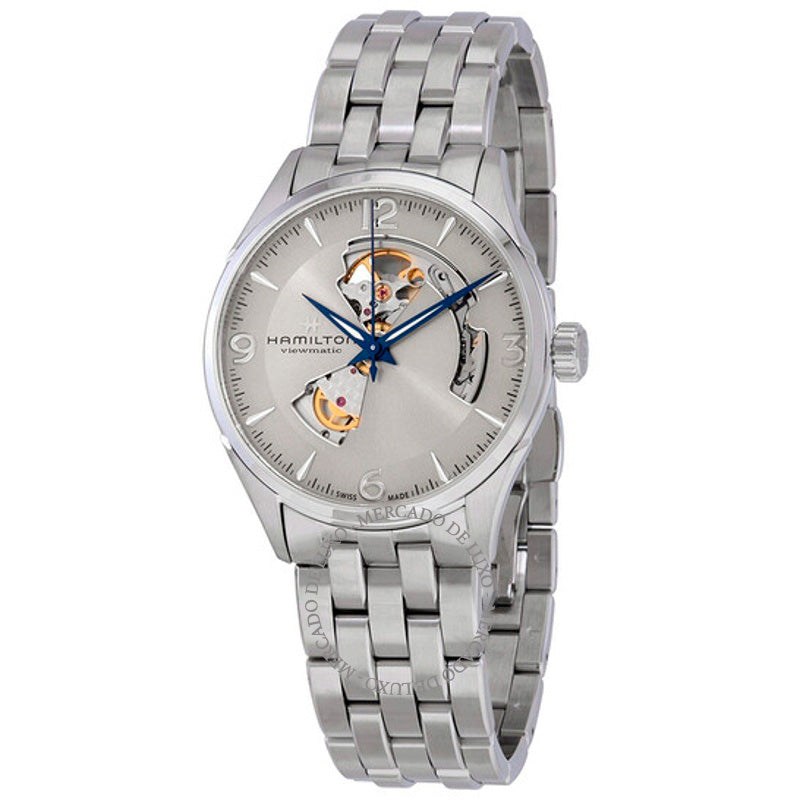 Relógio Jazzmaster Open Heart Automático 42 mm - Mercado de Luxo - O Maior E-Commerce de Bens, Produtos e Serviços de Luxo do Brasil.