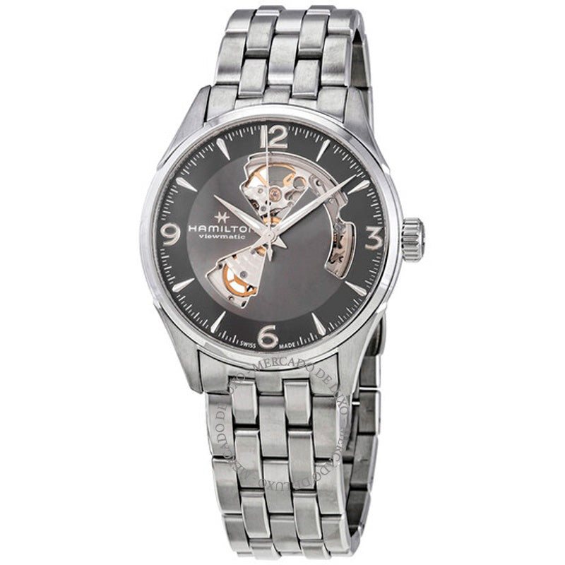 Relógio Jazzmaster Open Heart Automático 42 mm - Mercado de Luxo - O Maior E-Commerce de Bens, Produtos e Serviços de Luxo do Brasil.