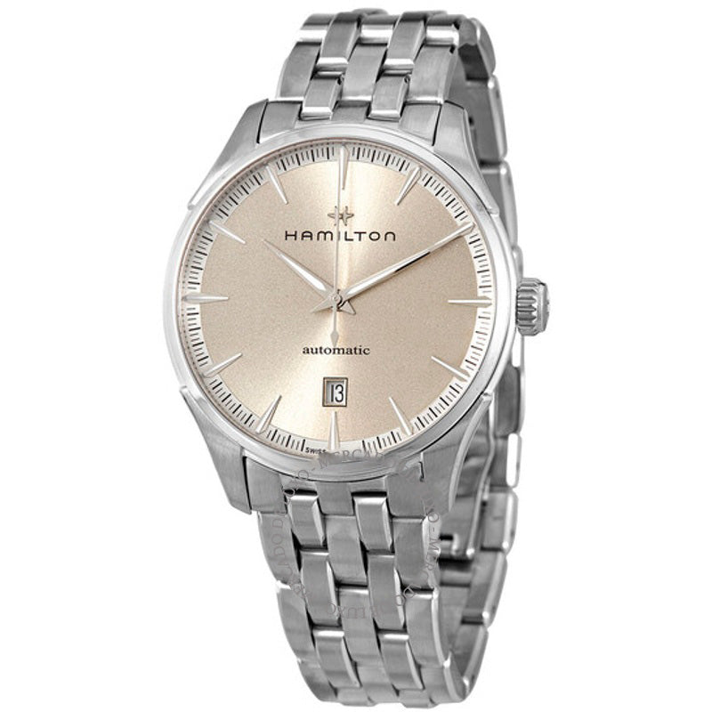Relógio Jazzmaster Automático Mostrador Bege 40 mm - Mercado de Luxo - O Maior E-Commerce de Bens, Produtos e Serviços de Luxo do Brasil.