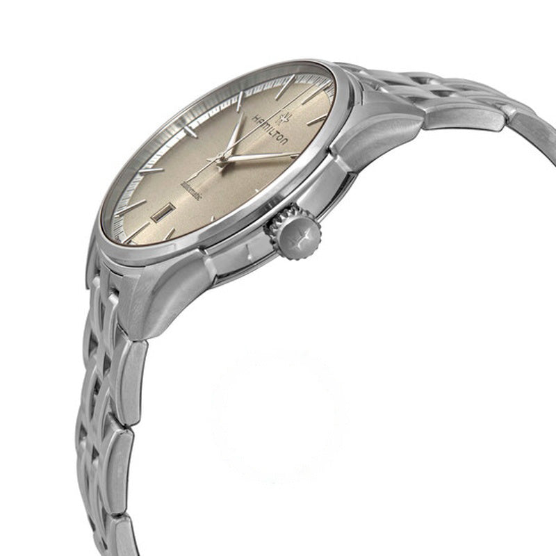 Relógio Jazzmaster Automático Mostrador Bege 40 mm - Mercado de Luxo - O Maior E-Commerce de Bens, Produtos e Serviços de Luxo do Brasil.