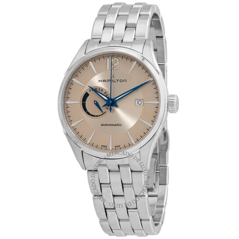 Relógio Jazzmaster Automático Mostrador Bege 42 mm - Mercado de Luxo - O Maior E-Commerce de Bens, Produtos e Serviços de Luxo do Brasil.