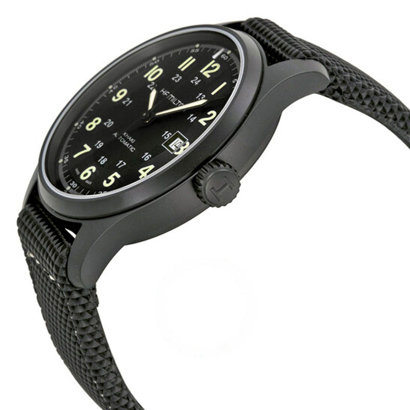 Relógio Khaki Field Automático Titânio 42 mm - Mercado de Luxo - O Maior E-Commerce de Bens, Produtos e Serviços de Luxo do Brasil.