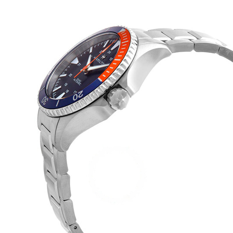 Relógio Khaki Navy Automático Mostrador Azul 40 mm - Mercado de Luxo - O Maior E-Commerce de Bens, Produtos e Serviços de Luxo do Brasil.