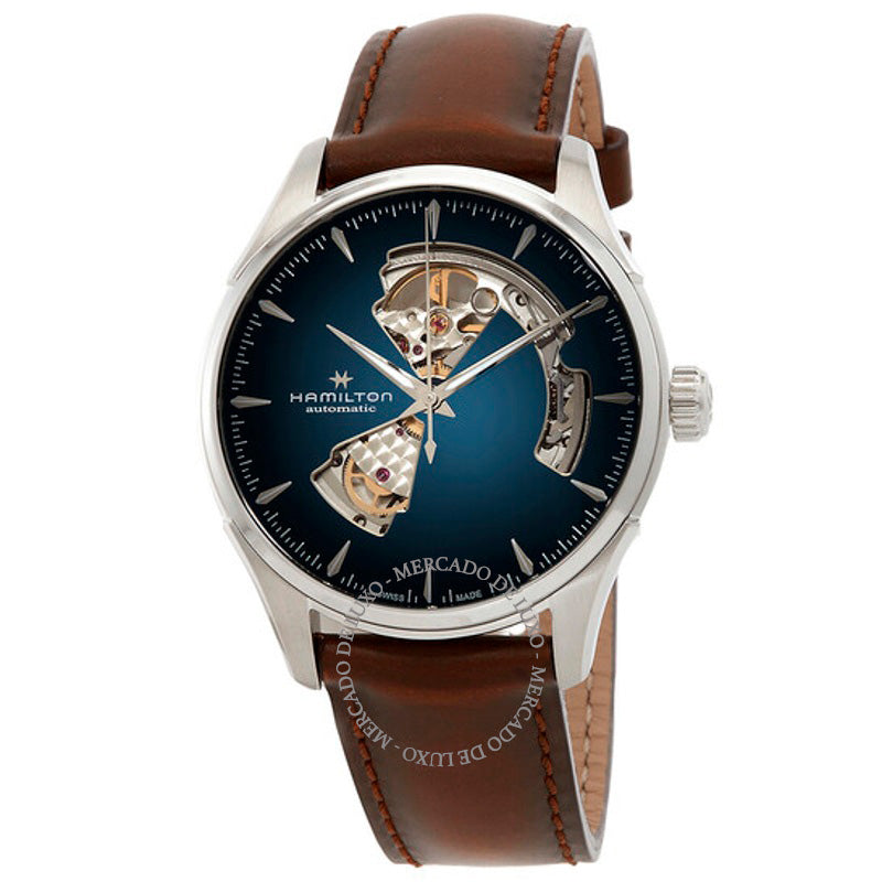 Relógio Jazzmaster Automático Mostrador Azul 40 mm - Mercado de Luxo - O Maior E-Commerce de Bens, Produtos e Serviços de Luxo do Brasil.