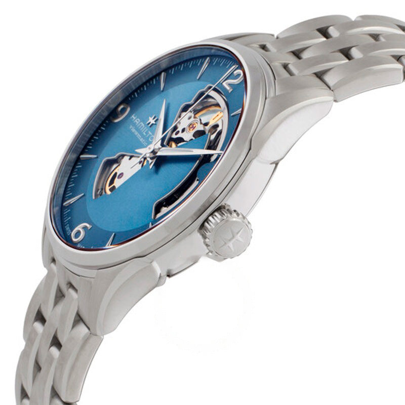 Relógio Jazzmaster Automático Mostrador Azul 42 mm - Mercado de Luxo - O Maior E-Commerce de Bens, Produtos e Serviços de Luxo do Brasil.