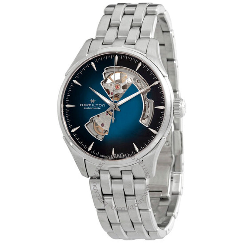 Relógio Jazzmaster Automático Mostrador Azul 40 mm - Mercado de Luxo - O Maior E-Commerce de Bens, Produtos e Serviços de Luxo do Brasil.
