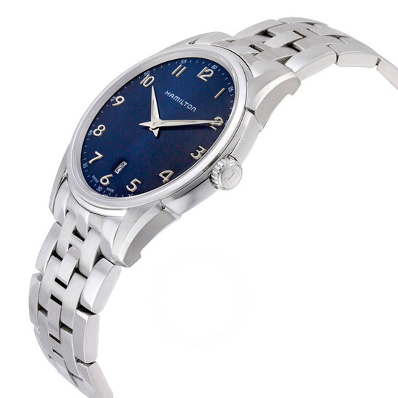 Relógio Jazzmaster Thinline Mostrador Azul 42 mm - Mercado de Luxo - O Maior E-Commerce de Bens, Produtos e Serviços de Luxo do Brasil.