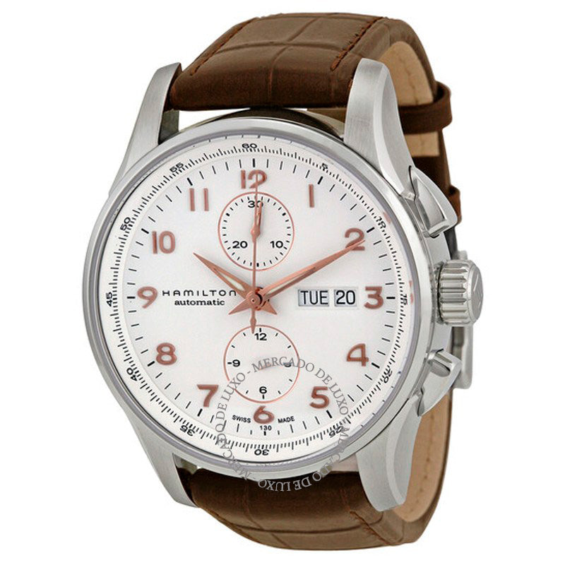 Relógio Jazzmaster Maestro Mostrador Branco 45 mm - Mercado de Luxo - O Maior E-Commerce de Bens, Produtos e Serviços de Luxo do Brasil.