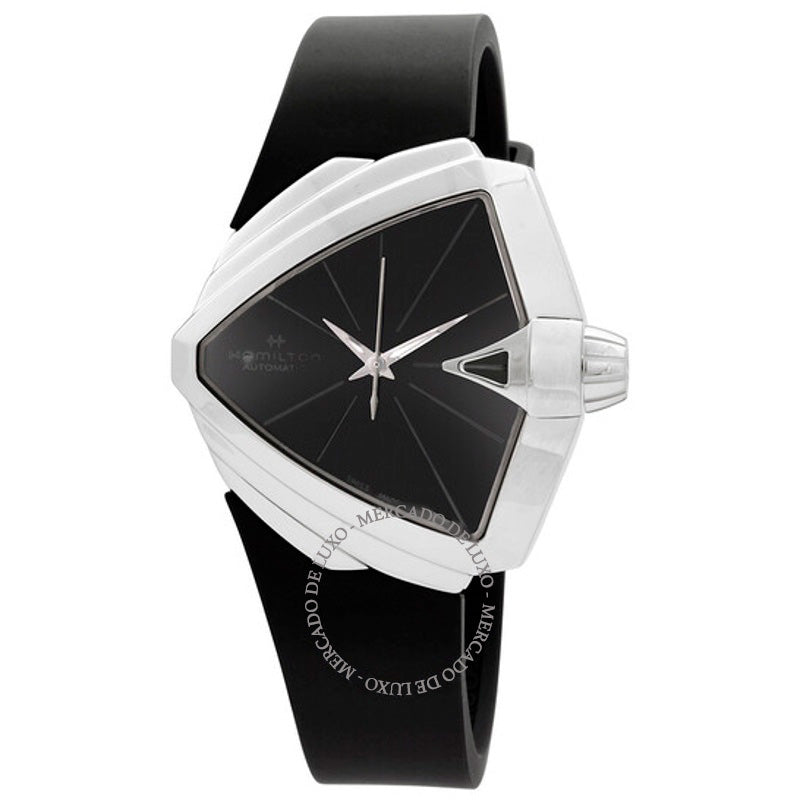 Relógio Ventura Automático Mostrador Preto 38 mm - Mercado de Luxo - O Maior E-Commerce de Bens, Produtos e Serviços de Luxo do Brasil.
