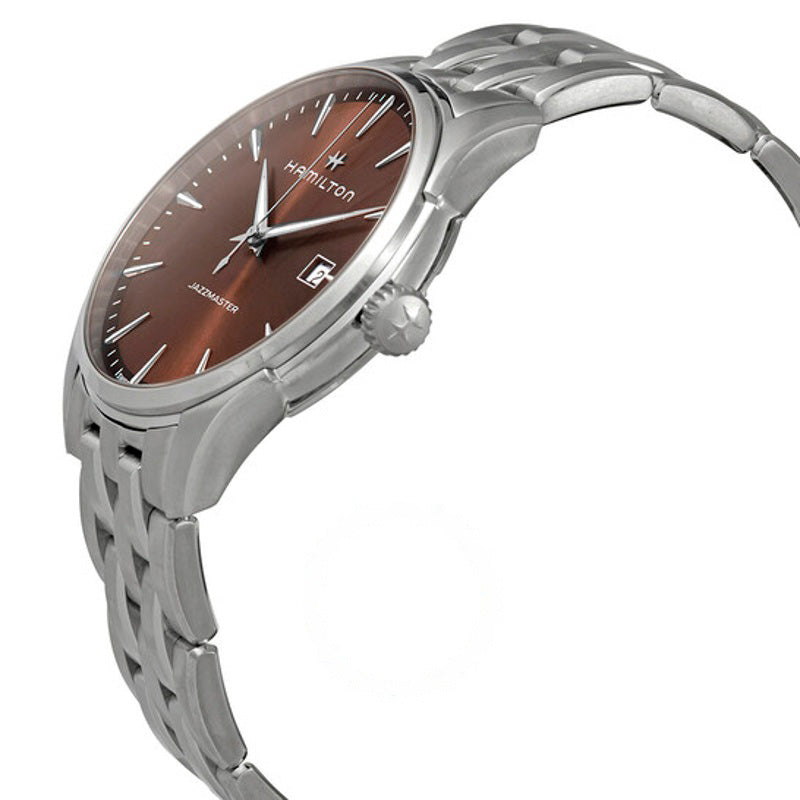 Relógio Mostrador marrom de quartzo Jazzmaster 40 mm - Mercado de Luxo - O Maior E-Commerce de Bens, Produtos e Serviços de Luxo do Brasil.