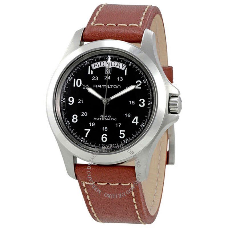 Relógio Khaki King Series Automático  - Mercado de Luxo - O Maior E-Commerce de Bens, Produtos e Serviços de Luxo do Brasil.