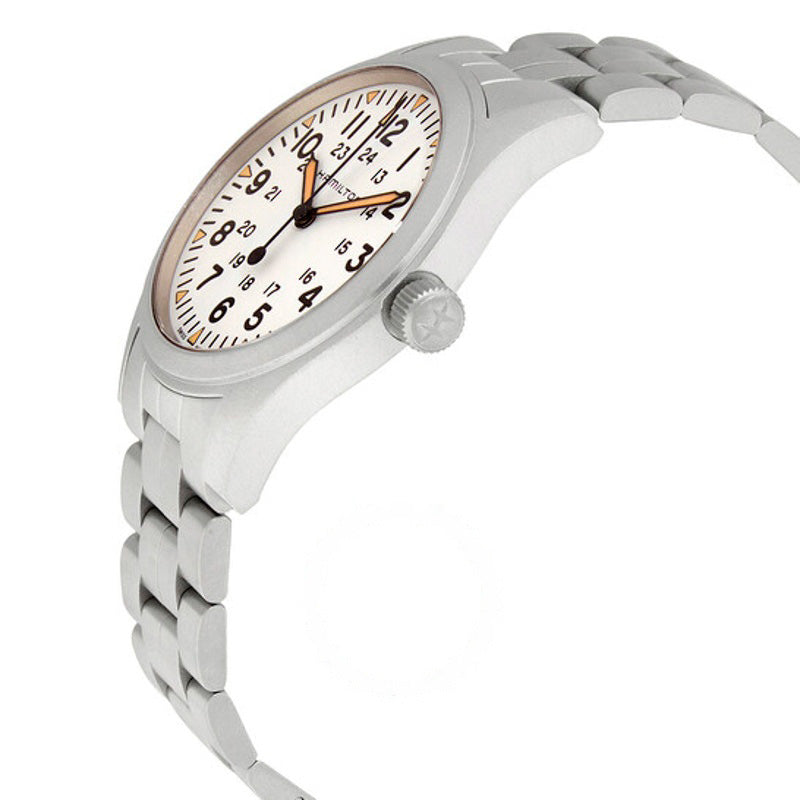 Relógio Corda de campo com mostrador branco 42 mm - Mercado de Luxo - O Maior E-Commerce de Bens, Produtos e Serviços de Luxo do Brasil.