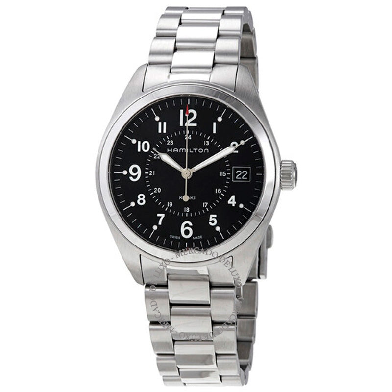 Relógio Campo cáqui Mostrador preto 40 mm - Mercado de Luxo - O Maior E-Commerce de Bens, Produtos e Serviços de Luxo do Brasil.
