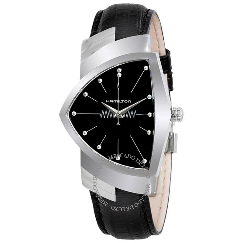 Relógio Ventura Mostrador Preto 50 mm - Mercado de Luxo - O Maior E-Commerce de Bens, Produtos e Serviços de Luxo do Brasil.