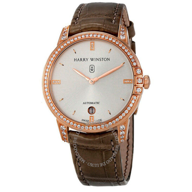 Relógio Meia-noite Automático 36 mm Ouro Rosa Diamante 36 mm - Mercado de Luxo - O Maior E-Commerce de Bens, Produtos e Serviços de Luxo do Brasil.