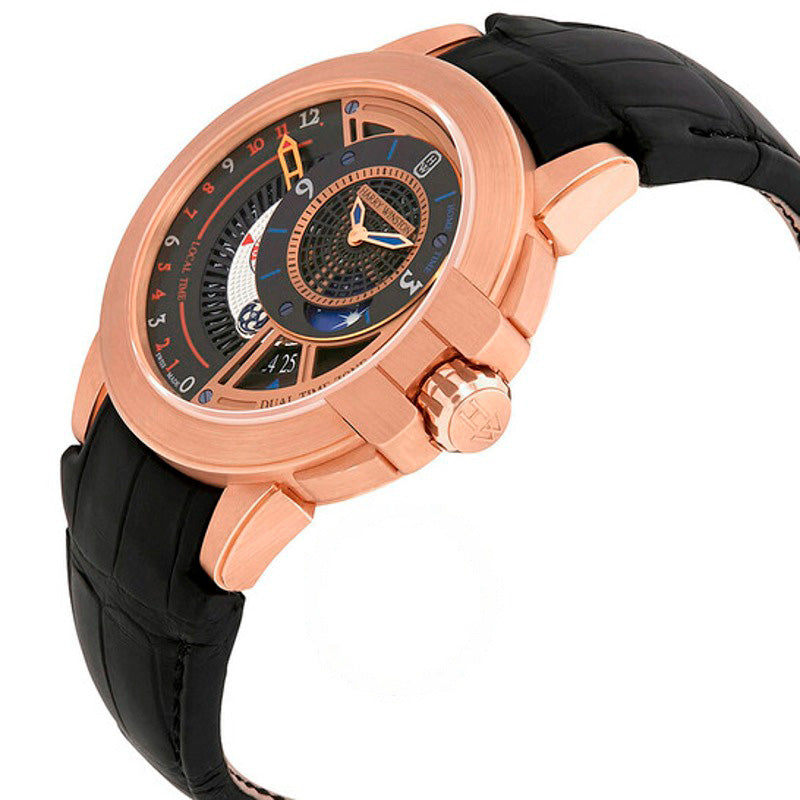Relógio Ocean Dual Time Mostrador Preto 44 mm - Mercado de Luxo - O Maior E-Commerce de Bens, Produtos e Serviços de Luxo do Brasil.