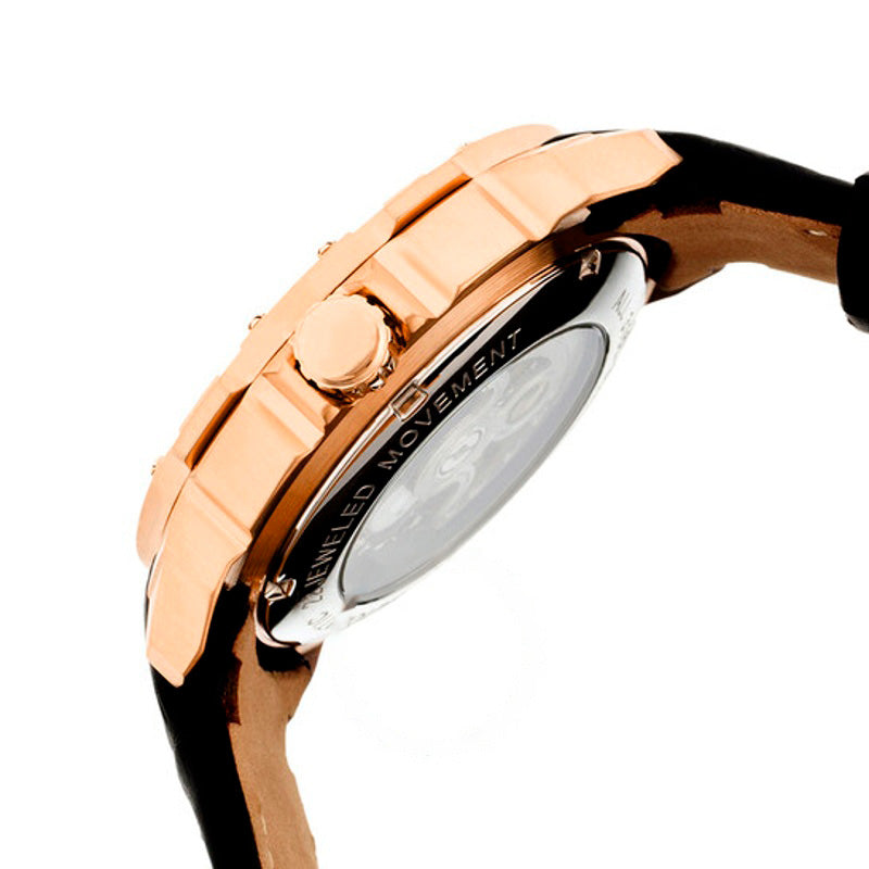 Relógio Carter Rose Gold Caixa de Aço Inoxidável Mostrador Esqueleto Preto 42 mm - Mercado de Luxo - O Maior E-Commerce de Bens, Produtos e Serviços de Luxo do Brasil.