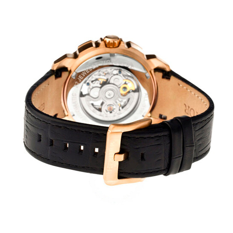 Relógio Carter Rose Gold Caixa de Aço Inoxidável Mostrador Esqueleto Preto 42 mm - Mercado de Luxo - O Maior E-Commerce de Bens, Produtos e Serviços de Luxo do Brasil.