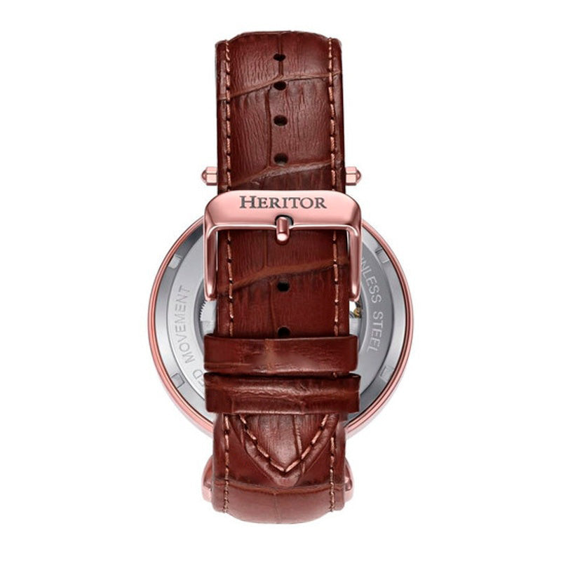 Relógio Lincoln Automático Fases da Lua Mostrador em Ouro Rosa 45 mm - Mercado de Luxo - O Maior E-Commerce de Bens, Produtos e Serviços de Luxo do Brasil.