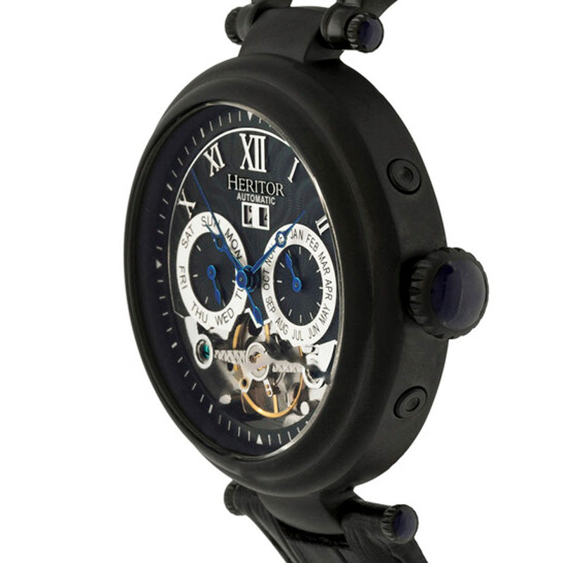 Relógio Ganzi Automático Multifuncional Mostrador Preto 45 mm - Mercado de Luxo - O Maior E-Commerce de Bens, Produtos e Serviços de Luxo do Brasil.