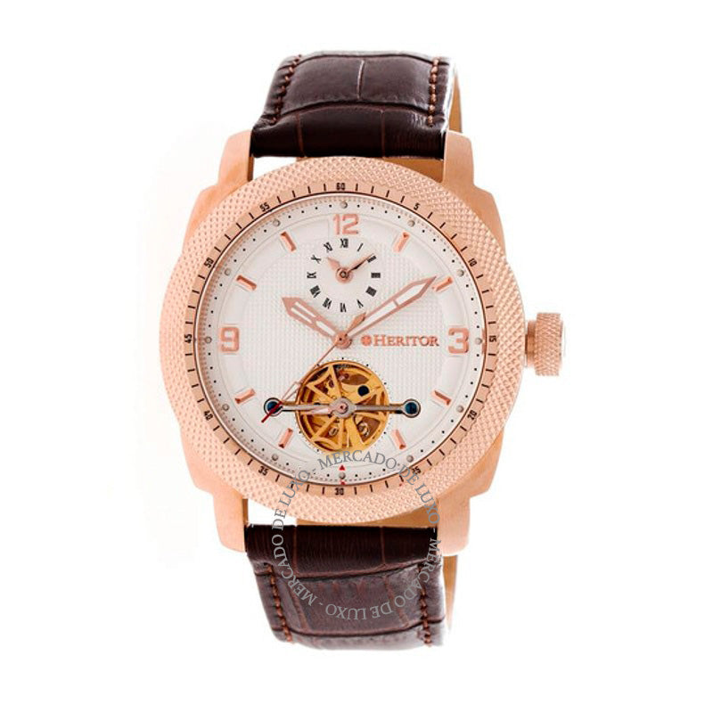 Relógio Helmsley Automático Mostrador Branco 45 mm - Mercado de Luxo - O Maior E-Commerce de Bens, Produtos e Serviços de Luxo do Brasil.