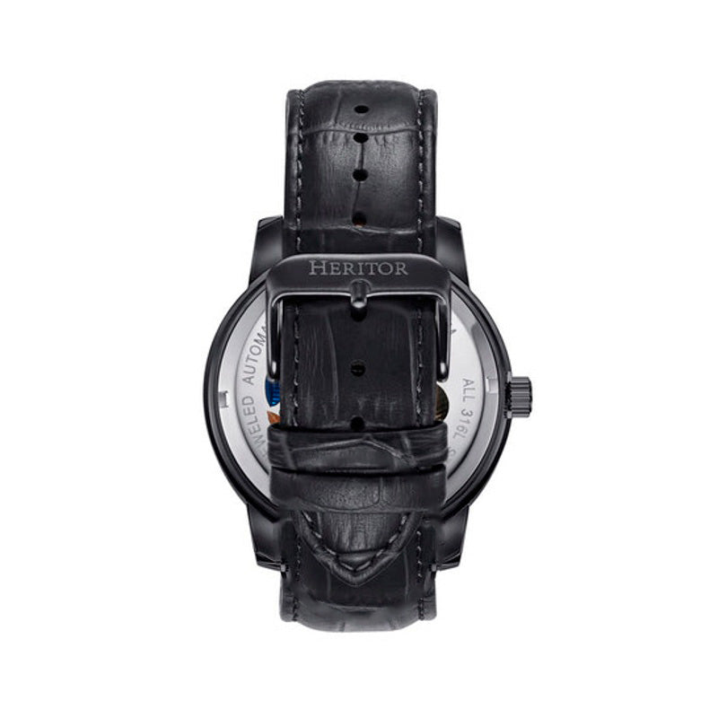Relógio Emmanuel Automático Mostrador Preto 45 mm - Mercado de Luxo - O Maior E-Commerce de Bens, Produtos e Serviços de Luxo do Brasil.