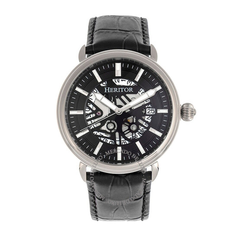 Relógio Mattias Automático Mostrador Preto 42 mm - Mercado de Luxo - O Maior E-Commerce de Bens, Produtos e Serviços de Luxo do Brasil.