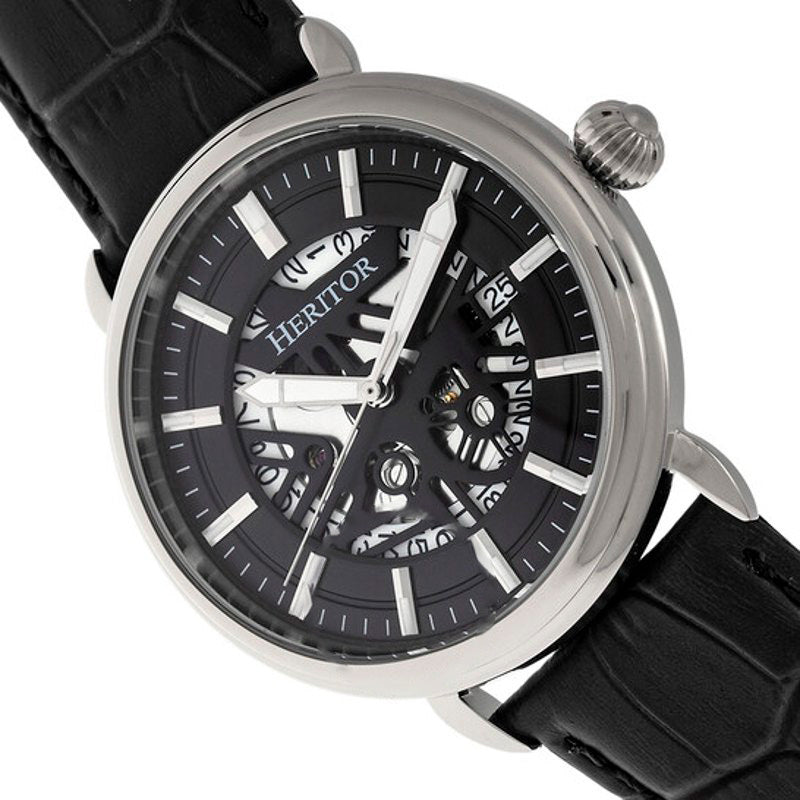 Relógio Mattias Automático Mostrador Preto 42 mm - Mercado de Luxo - O Maior E-Commerce de Bens, Produtos e Serviços de Luxo do Brasil.