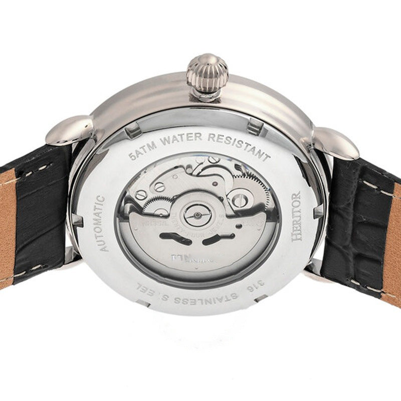 Relógio Mattias Automático Mostrador Preto 42 mm - Mercado de Luxo - O Maior E-Commerce de Bens, Produtos e Serviços de Luxo do Brasil.