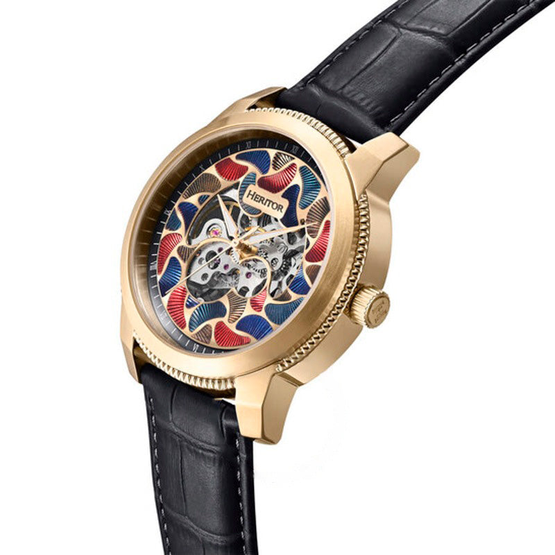 Relógio Emmanuel Automático Mostrador Dourado 45 mm - Mercado de Luxo - O Maior E-Commerce de Bens, Produtos e Serviços de Luxo do Brasil.