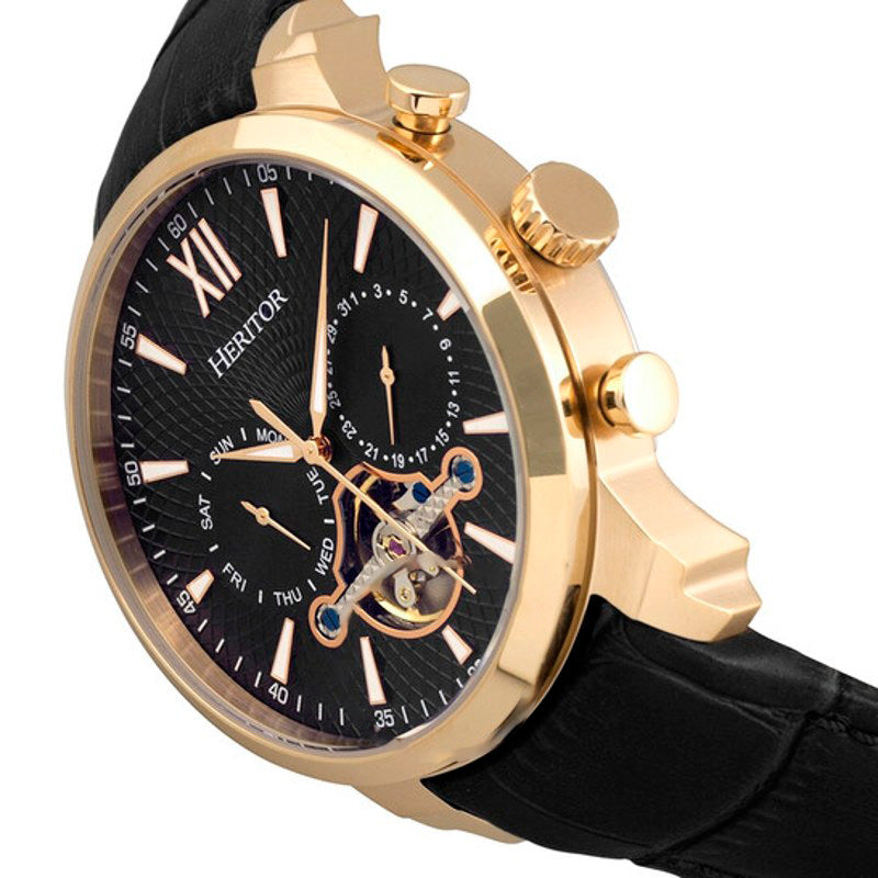 Relógio Arthur Automático Mostrador Preto 45 mm - Mercado de Luxo - O Maior E-Commerce de Bens, Produtos e Serviços de Luxo do Brasil.