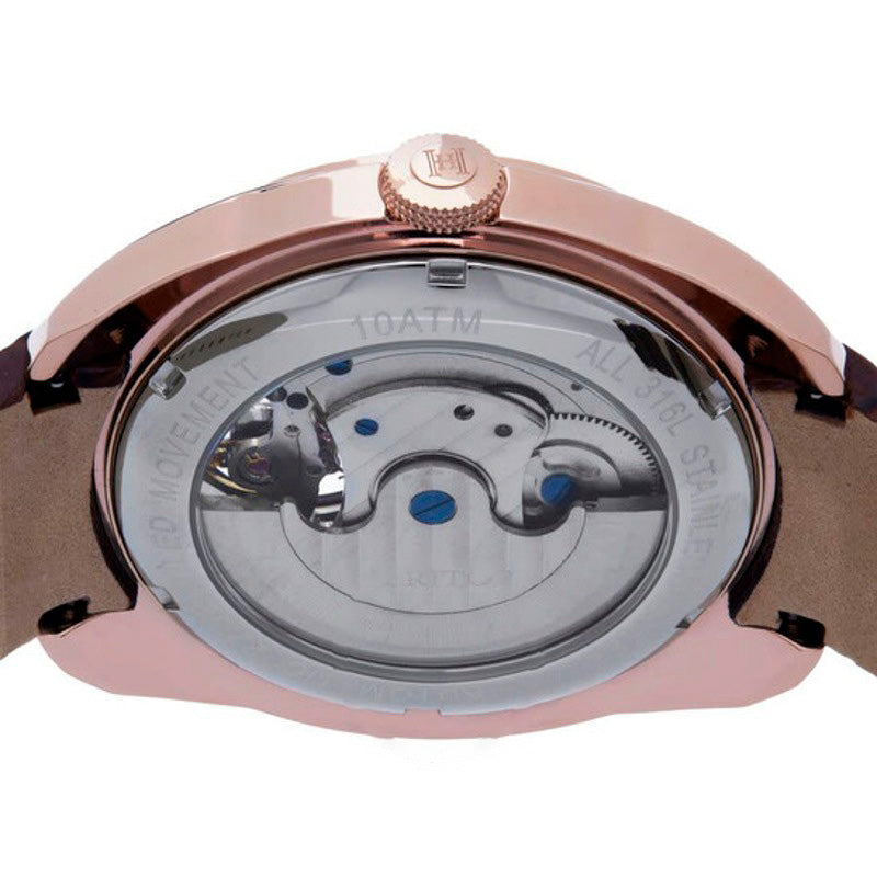Relógio Mostrador marrom automático romano 46 mm - Mercado de Luxo - O Maior E-Commerce de Bens, Produtos e Serviços de Luxo do Brasil.