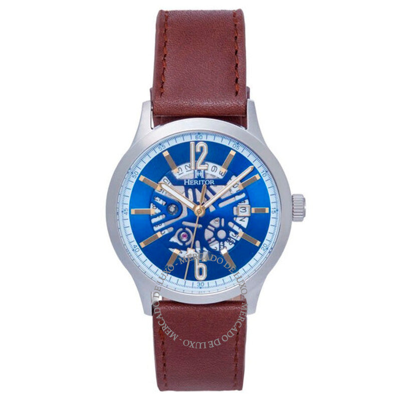 Relógio Dayne Automático Mostrador Azul 43 mm - Mercado de Luxo - O Maior E-Commerce de Bens, Produtos e Serviços de Luxo do Brasil.