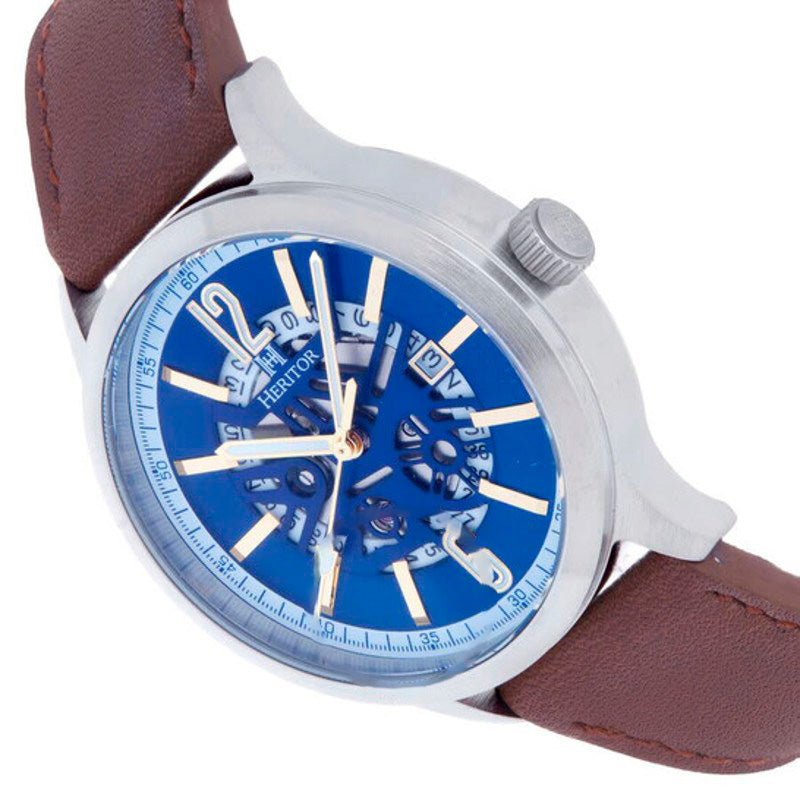 Relógio Dayne Automático Mostrador Azul 43 mm - Mercado de Luxo - O Maior E-Commerce de Bens, Produtos e Serviços de Luxo do Brasil.