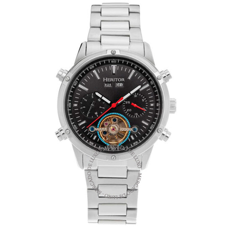 Relógio Wilhelm Black Dial 42 mm - Mercado de Luxo - O Maior E-Commerce de Bens, Produtos e Serviços de Luxo do Brasil.