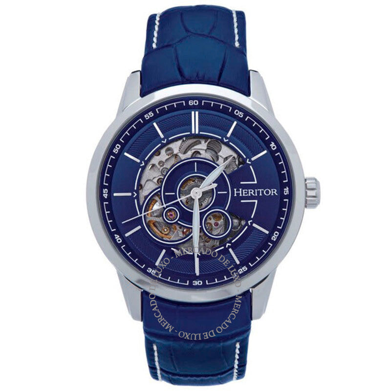 Relógio Mostrador Azul Davies 44 mm - Mercado de Luxo - O Maior E-Commerce de Bens, Produtos e Serviços de Luxo do Brasil.