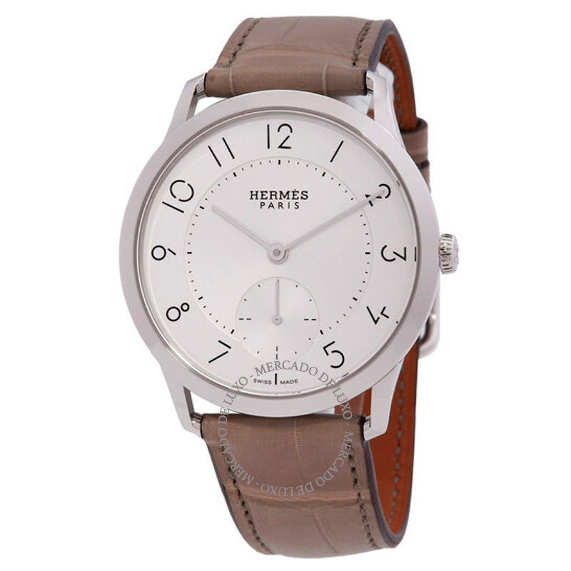 Relógio Slim DHermes Automático 39 mm - Mercado de Luxo - O Maior E-Commerce de Bens, Produtos e Serviços de Luxo do Brasil.