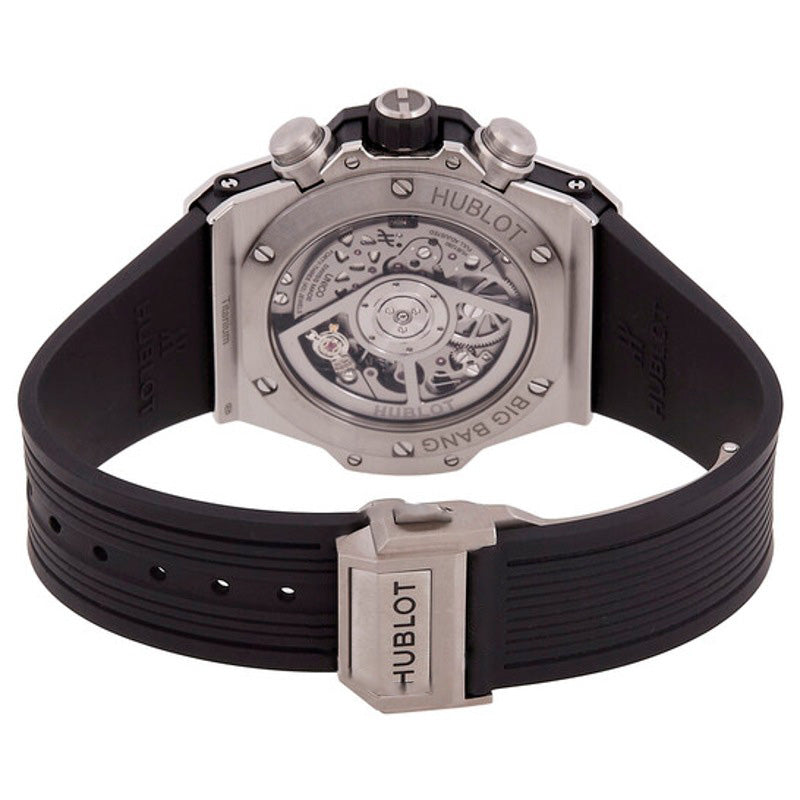 Relógio Big Bang Unico Titanium Jewellery Cronógrafo Automático Mostrador Cinza Diamante 42 mm - Mercado de Luxo - O Maior E-Commerce de Bens, Produtos e Serviços de Luxo do Brasil.