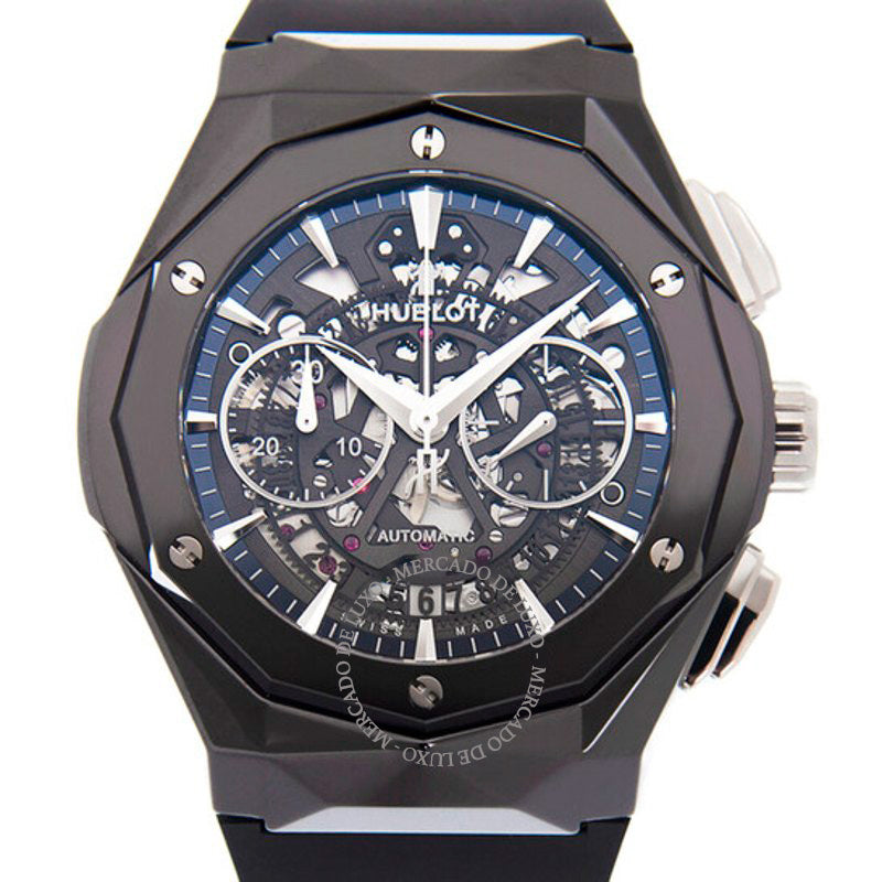 Relógio Classic Fusion Aerofusion Orlinski Black Magic Cronógrafo Automático 45 mm - Mercado de Luxo - O Maior E-Commerce de Bens, Produtos e Serviços de Luxo do Brasil.