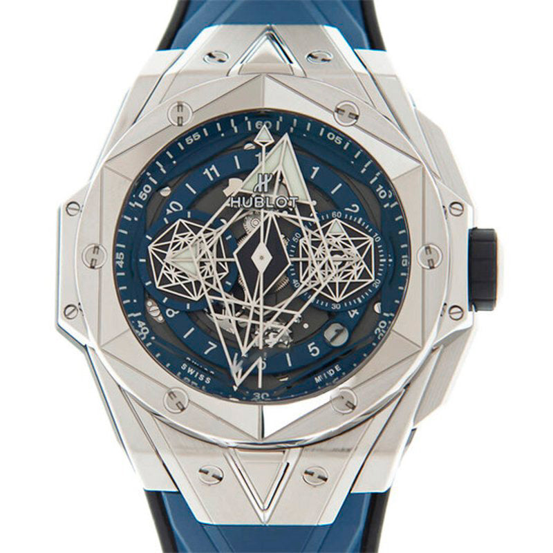 Relógio Big Bang Sang Bleu II Cronógrafo de Titânio Automático Mostrador Azul 45 mm - Mercado de Luxo - O Maior E-Commerce de Bens, Produtos e Serviços de Luxo do Brasil.