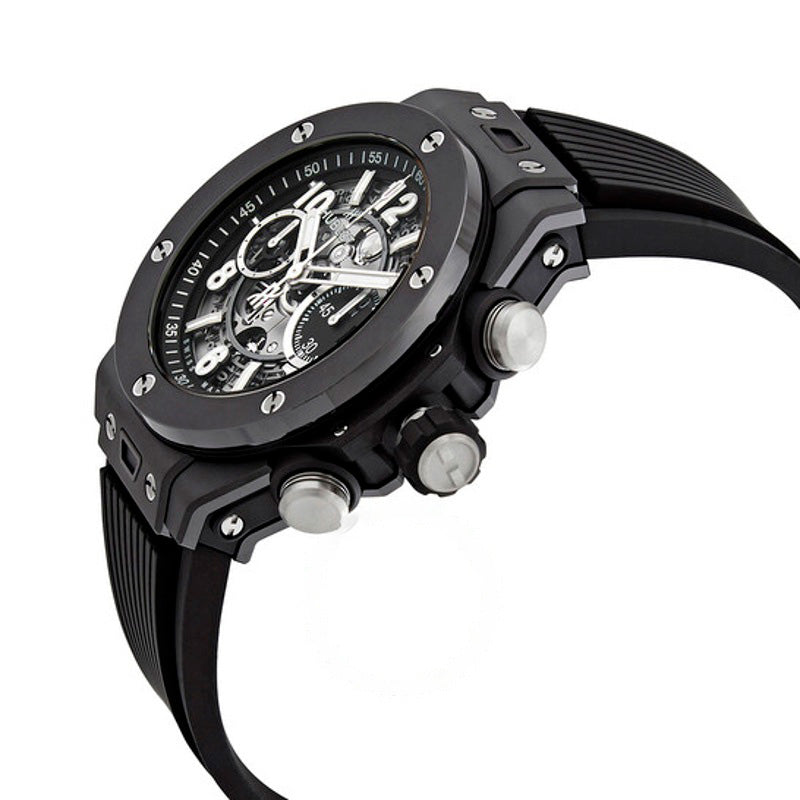 Relógio Big Bang Unico Black Magic Cronógrafo Automático Mostrador Prateado 44 mm - Mercado de Luxo - O Maior E-Commerce de Bens, Produtos e Serviços de Luxo do Brasil.