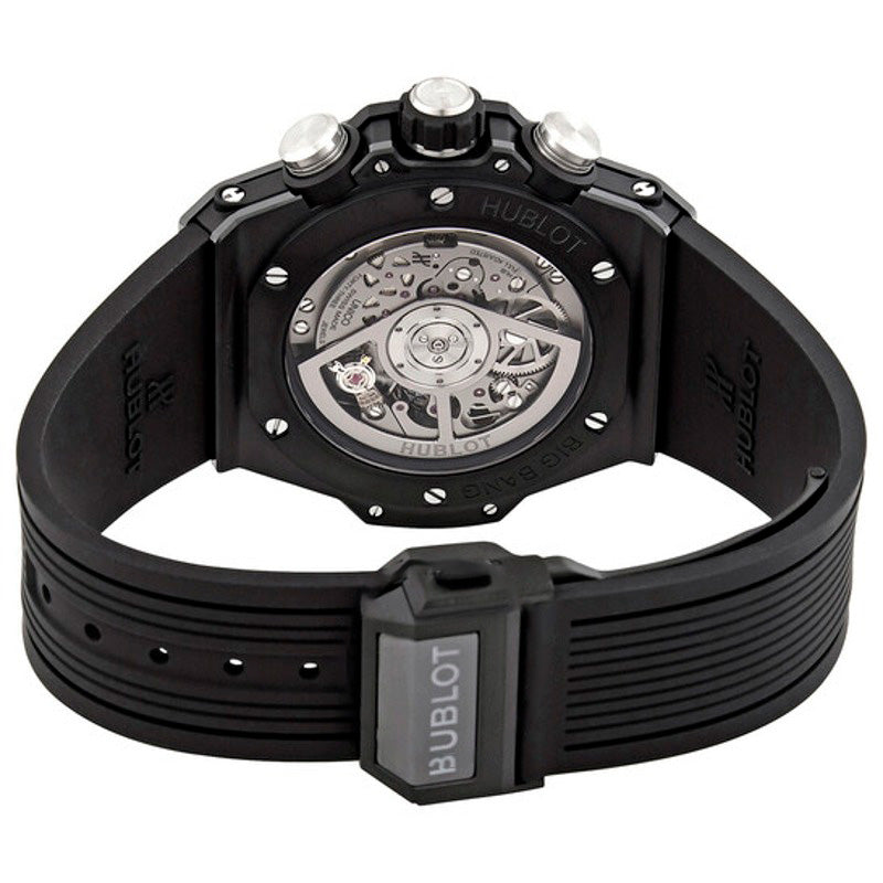 Relógio Big Bang Unico Black Magic Cronógrafo Automático Mostrador Prateado 44 mm - Mercado de Luxo - O Maior E-Commerce de Bens, Produtos e Serviços de Luxo do Brasil.