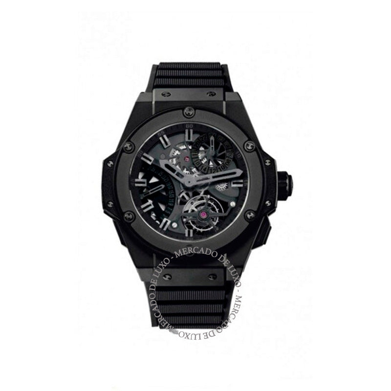 Relógio King Power Tourbillon GMT Skeleton Dial Cerâmica Automático 48 mm - Mercado de Luxo - O Maior E-Commerce de Bens, Produtos e Serviços de Luxo do Brasil.