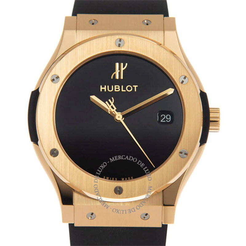 Relógio Classic Fusion 40 anos de aniversário automático mostrador preto 45 mm - Mercado de Luxo - O Maior E-Commerce de Bens, Produtos e Serviços de Luxo do Brasil.