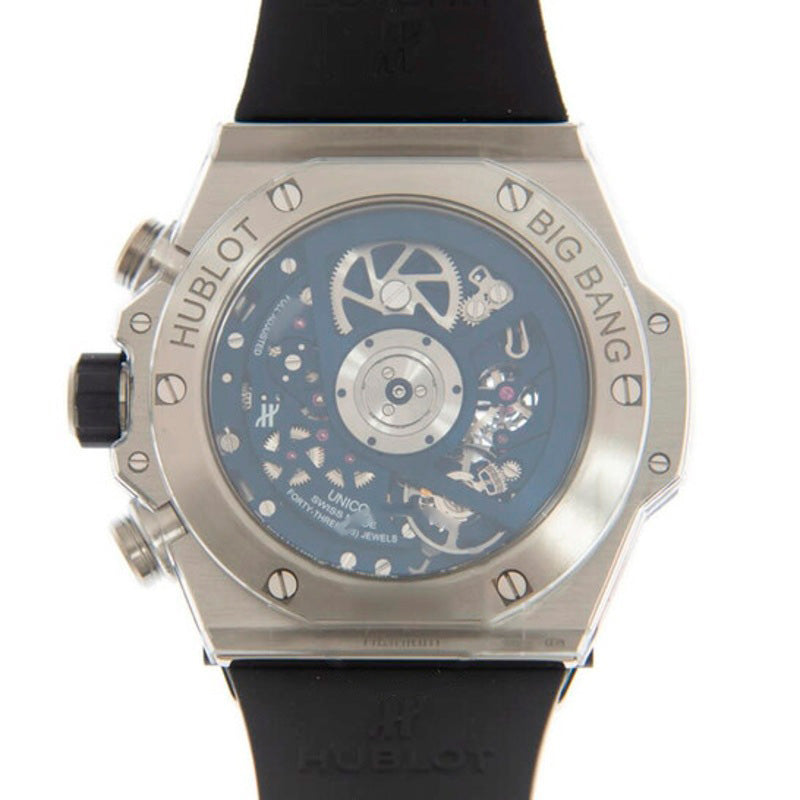 Relógio Big Bang Unico Titanium Chronograph Automático Mostrador Azul 42 mm - Mercado de Luxo - O Maior E-Commerce de Bens, Produtos e Serviços de Luxo do Brasil.