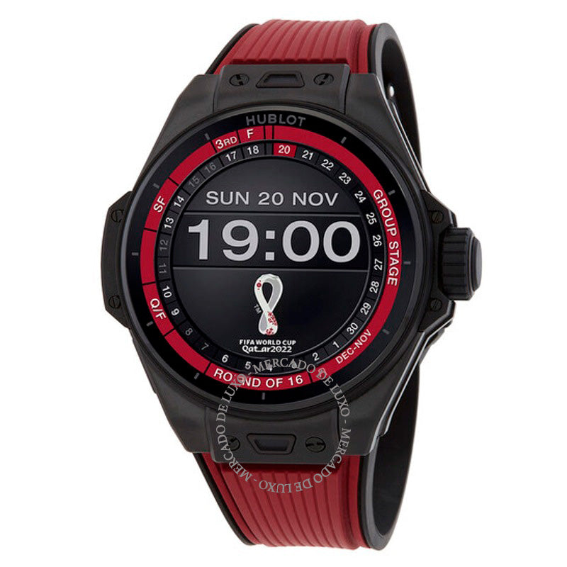 Relógio Big Bang E Copa do Mundo FIFA Catar 2022 Mostrador Preto Digital 44 mm - Mercado de Luxo - O Maior E-Commerce de Bens, Produtos e Serviços de Luxo do Brasil.
